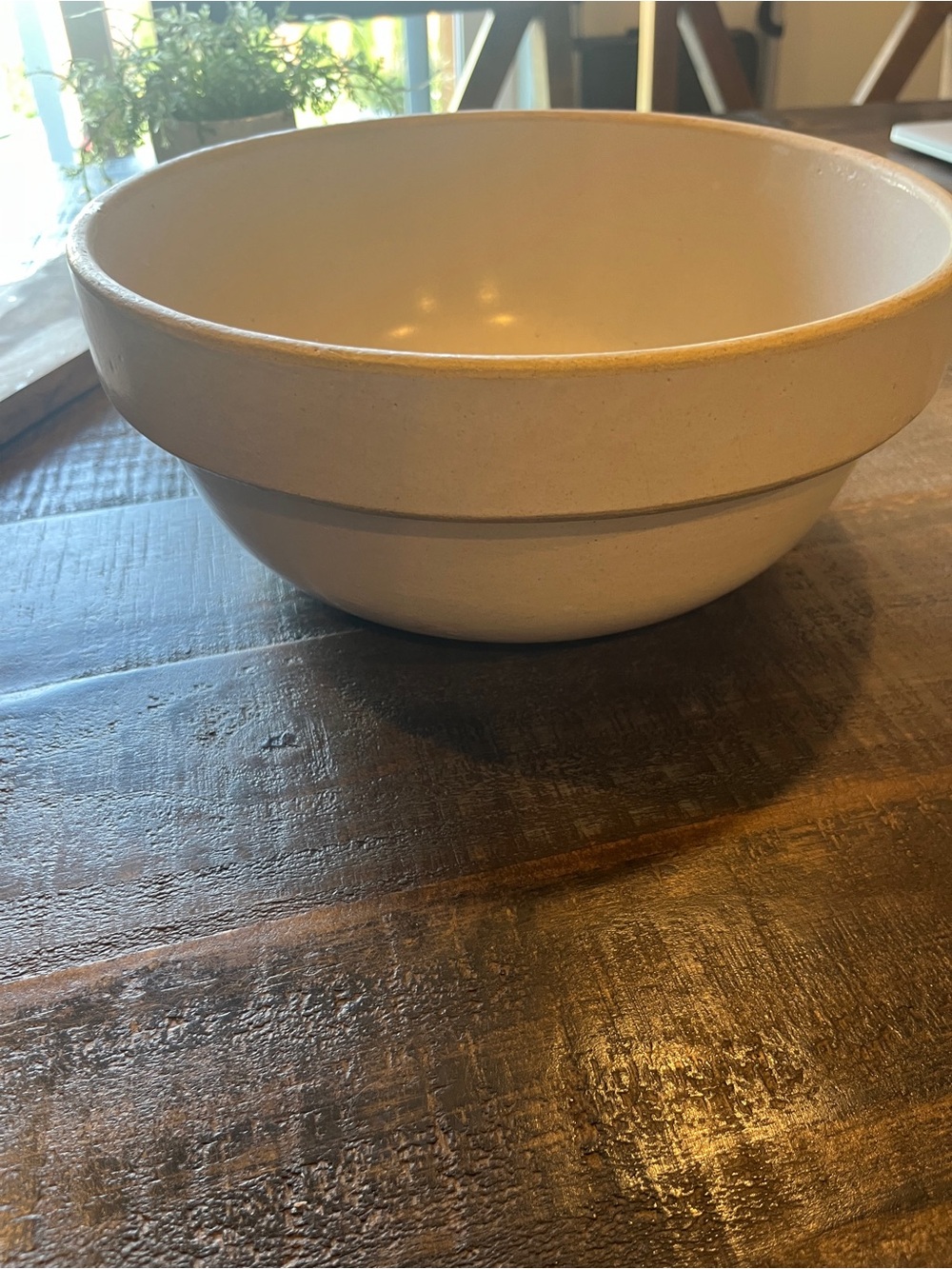 Antique Red Wing Mixing Bowl 11” x 5”  Bread Dough